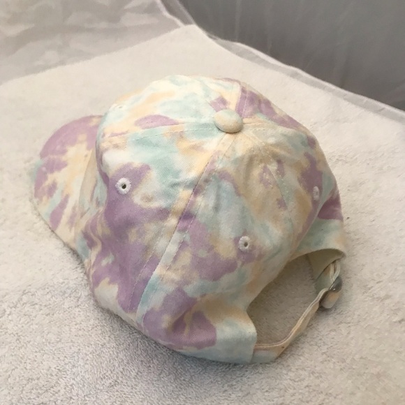 American Eagle Outfitters Pastel Ty-Dyed Women's Adjustable Ball Cap - Picture 7 of 11